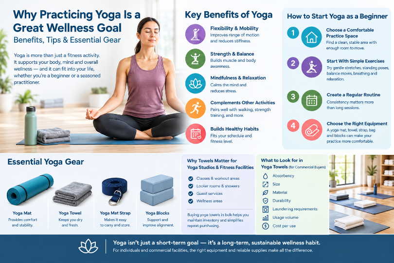 Why Practicing Yoga Is a Great Wellness Goal: Benefits, Tips & Essential Gear